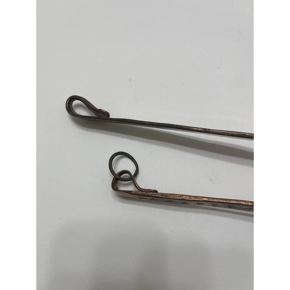 Vintage Copper Skimmer And Ladle Handmade Rustic Farmhouse Decor Large 17